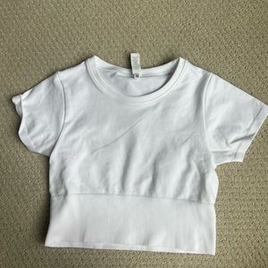 Aerie Cropped Seamless Workout Top